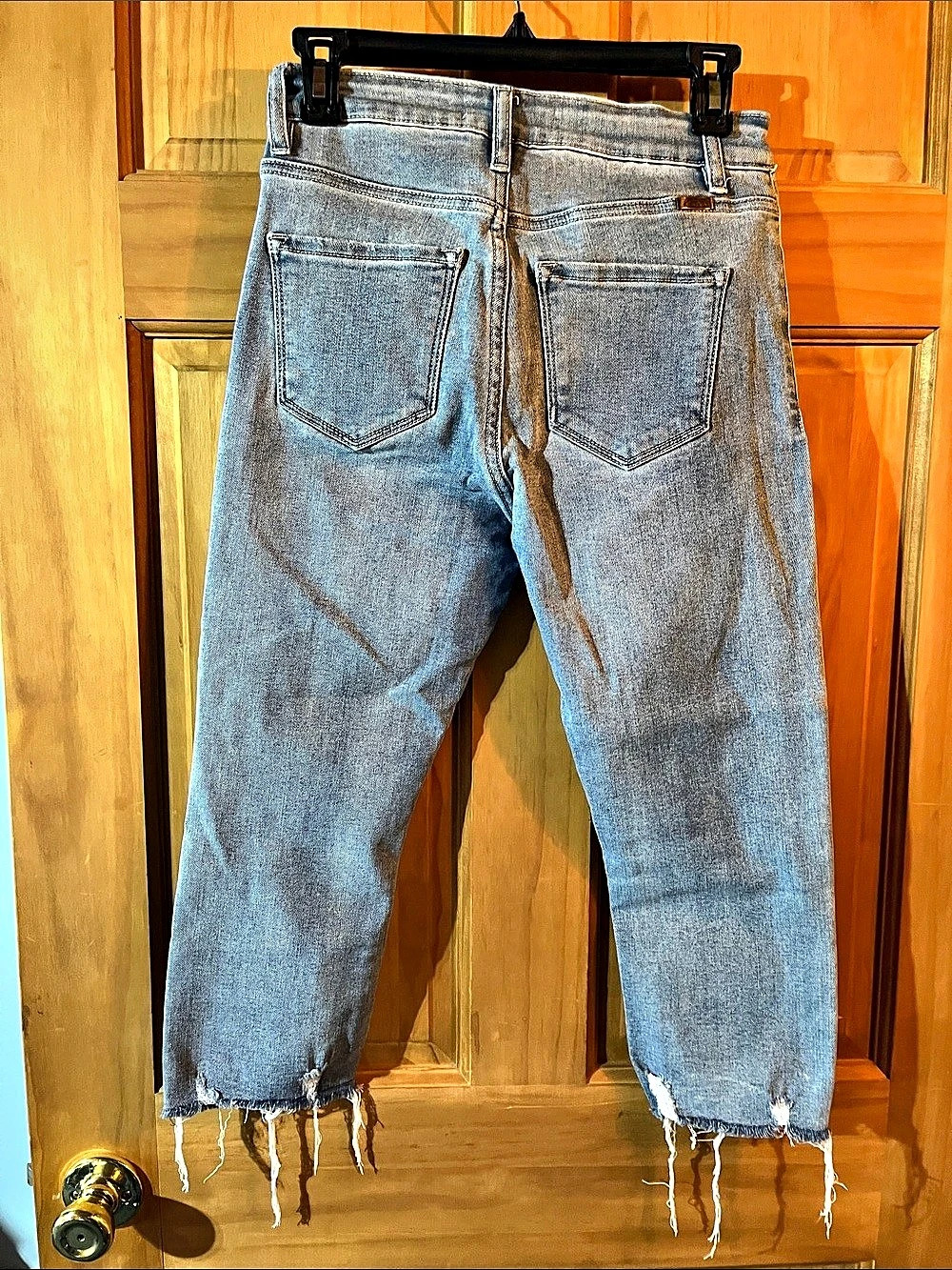 KanCan jeans Distressed Straight Leg Blue